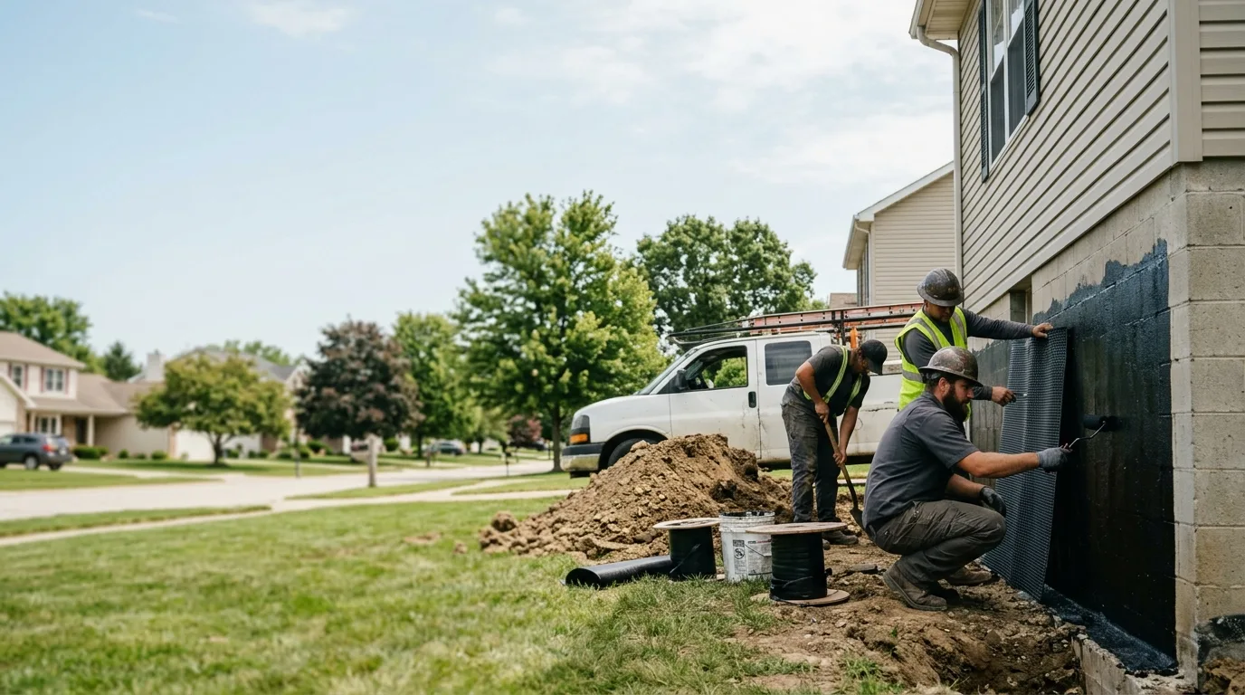 Basement Waterproofing in Bradford, IL near me